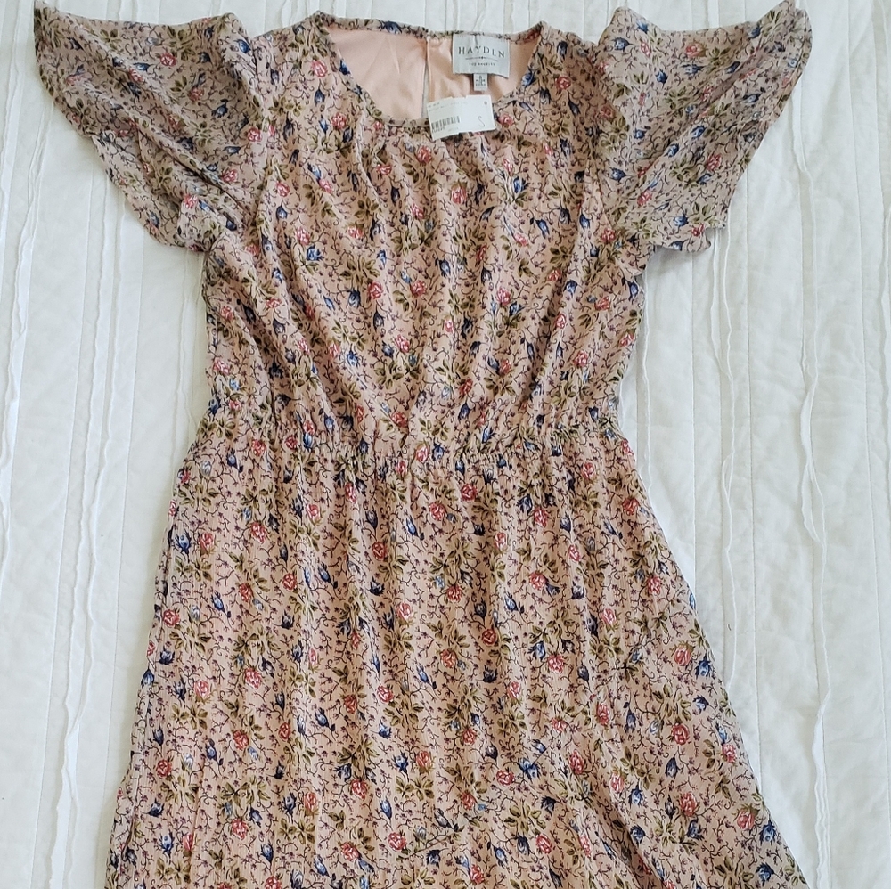 Brand new pink floral dress!!!